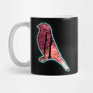 Forest Bird Background Mug